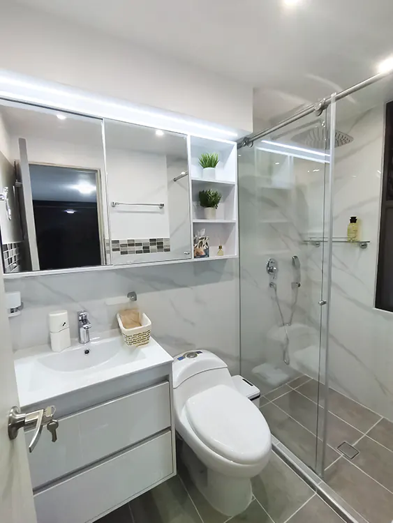 diseño baño moderno inteligente